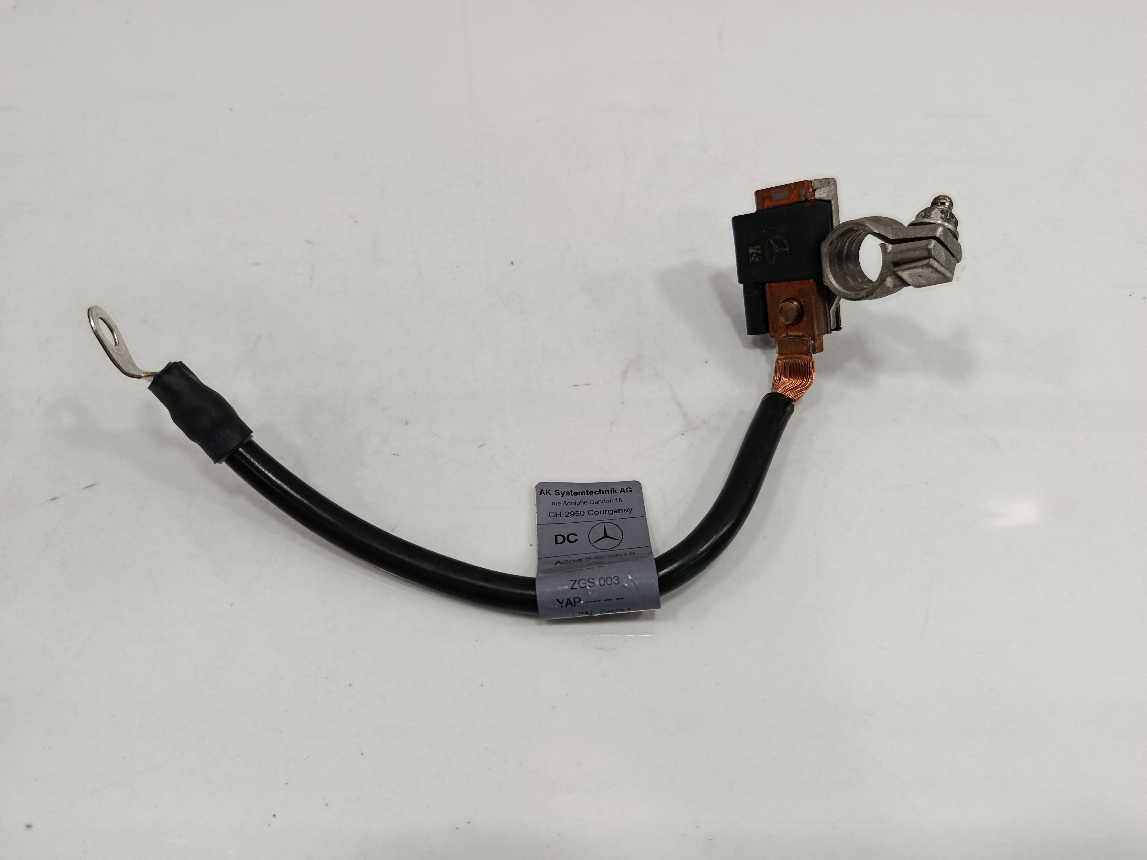 BORNA NEGATIVA MERCEDES CLASE C (W204) BERLINA 2.1 CDI CAT