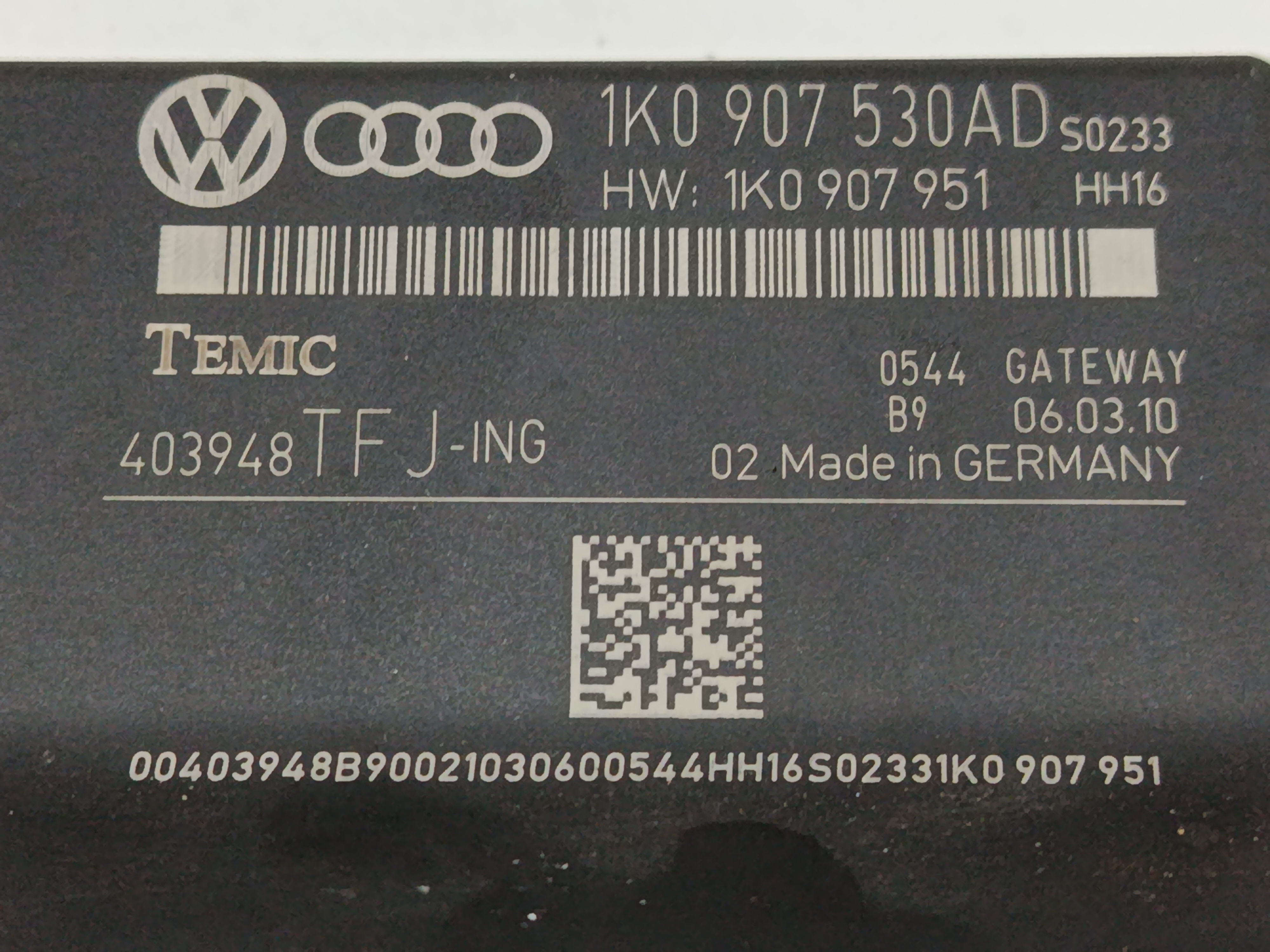 MODULO ELECTRONICO SKODA OCTAVIA BERLINA (1Z3) Active