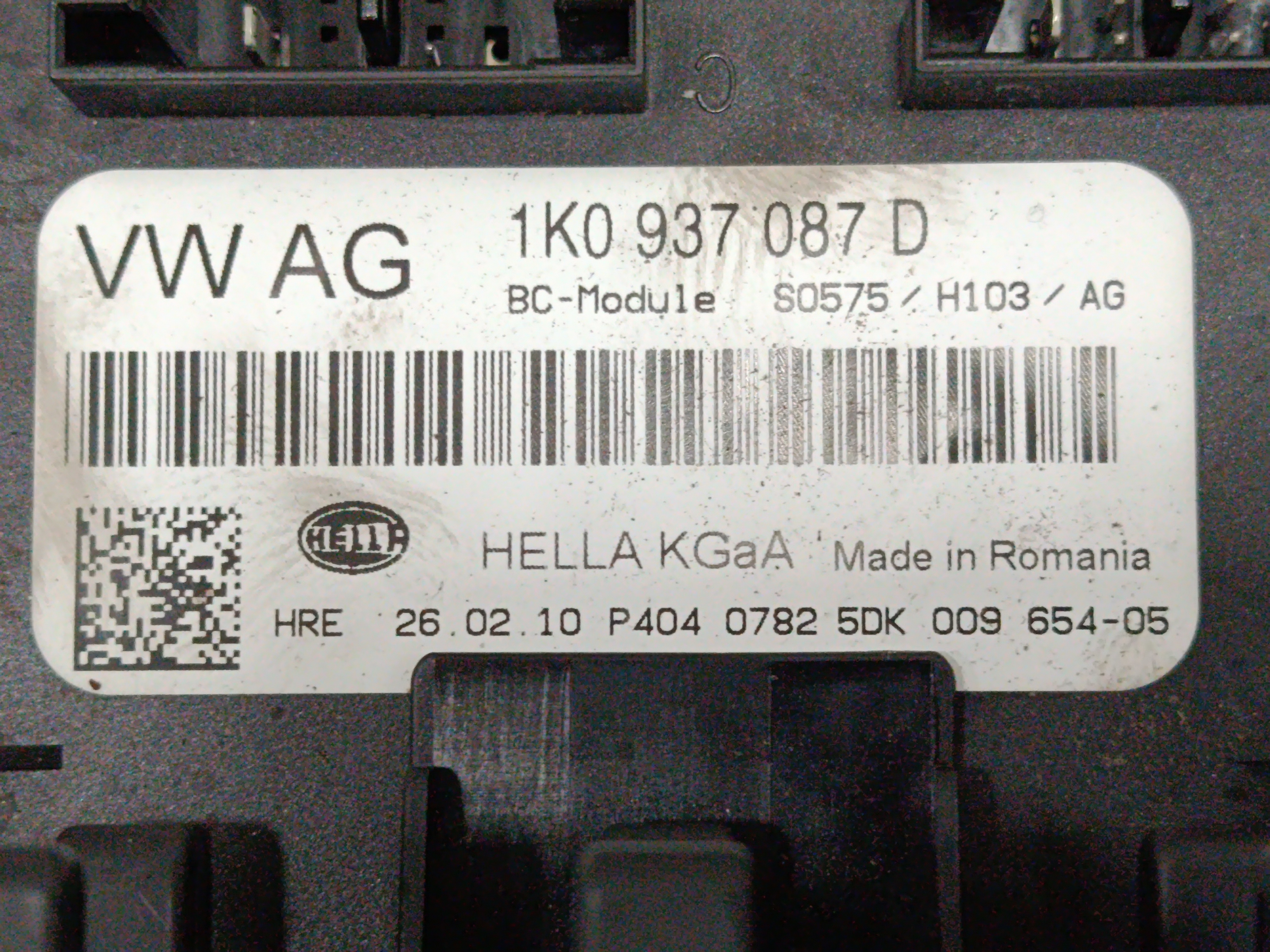 MODULO ELECTRONICO SKODA OCTAVIA BERLINA (1Z3) Active