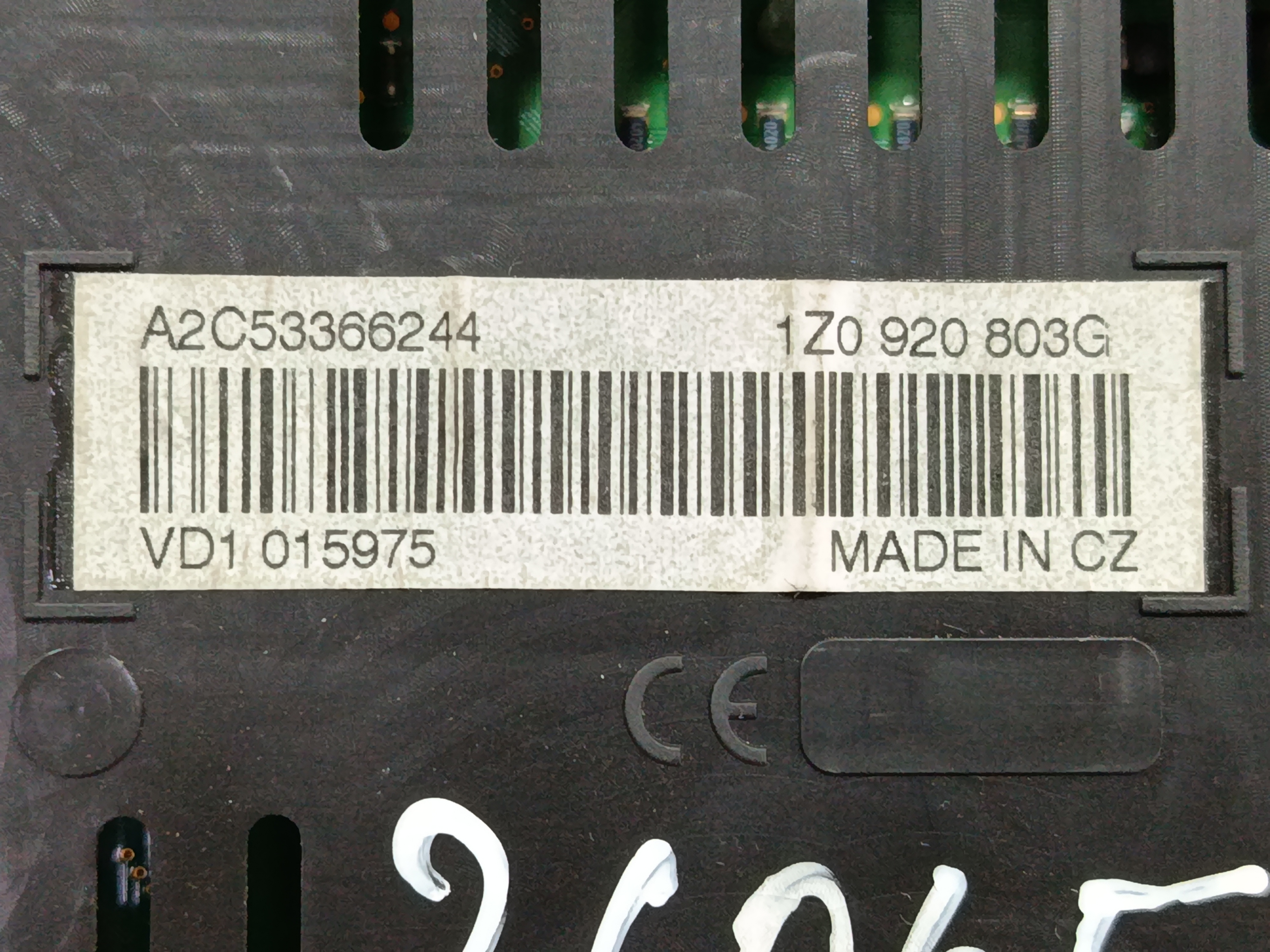 CUADRO INSTRUMENTOS SKODA OCTAVIA BERLINA (1Z3) Active