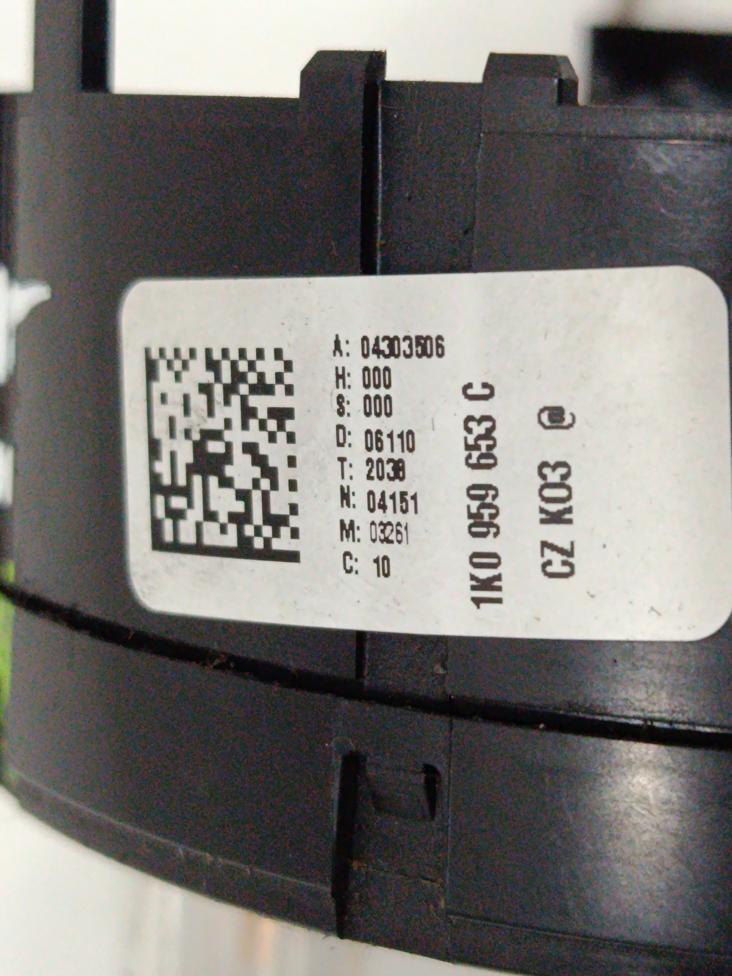 ANILLO AIRBAG SKODA OCTAVIA BERLINA (1Z3) Active