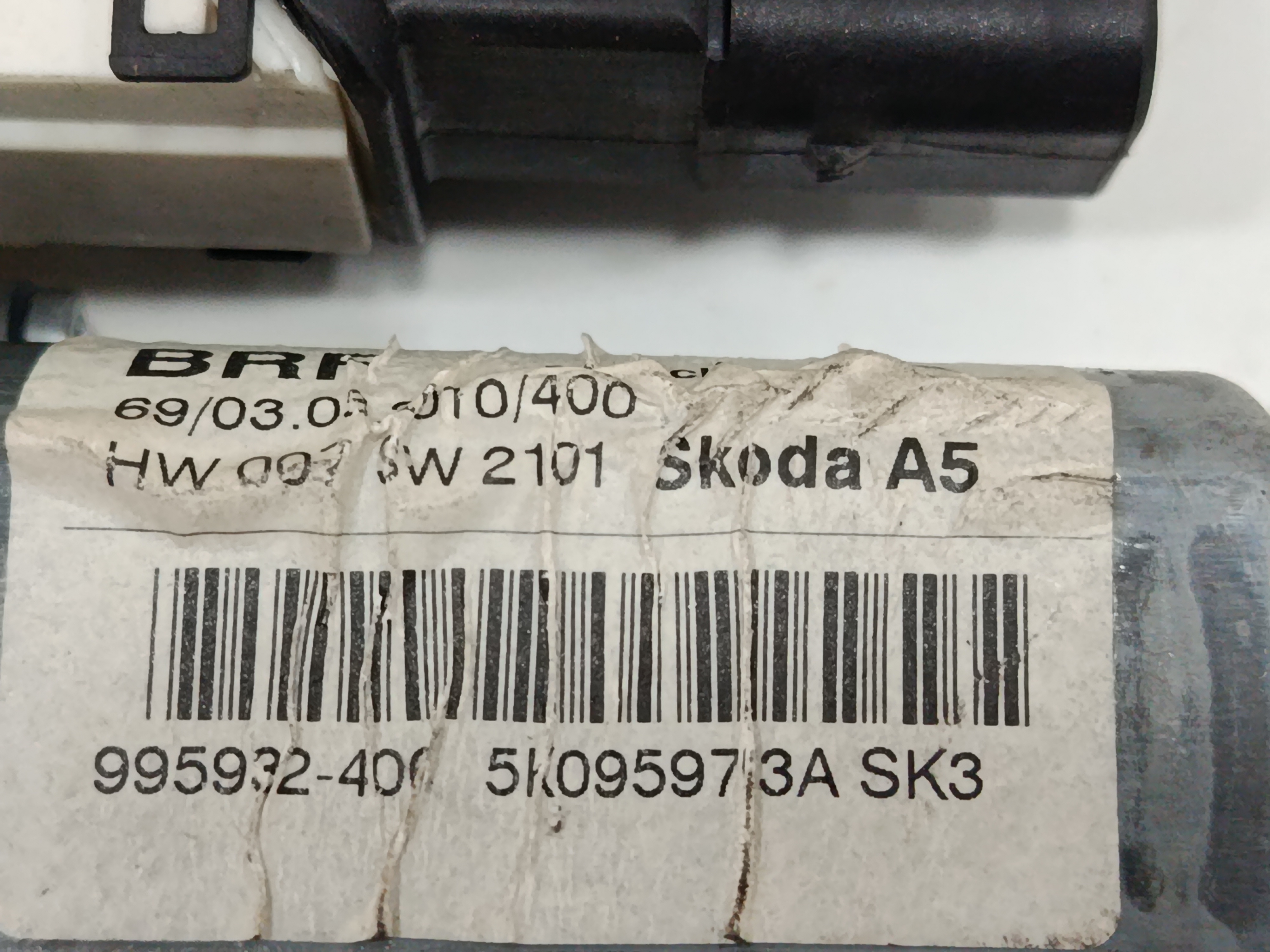 MOTOR ELEVALUNAS TRASERO IZQUIERDO SKODA OCTAVIA BERLINA (1Z3) Active