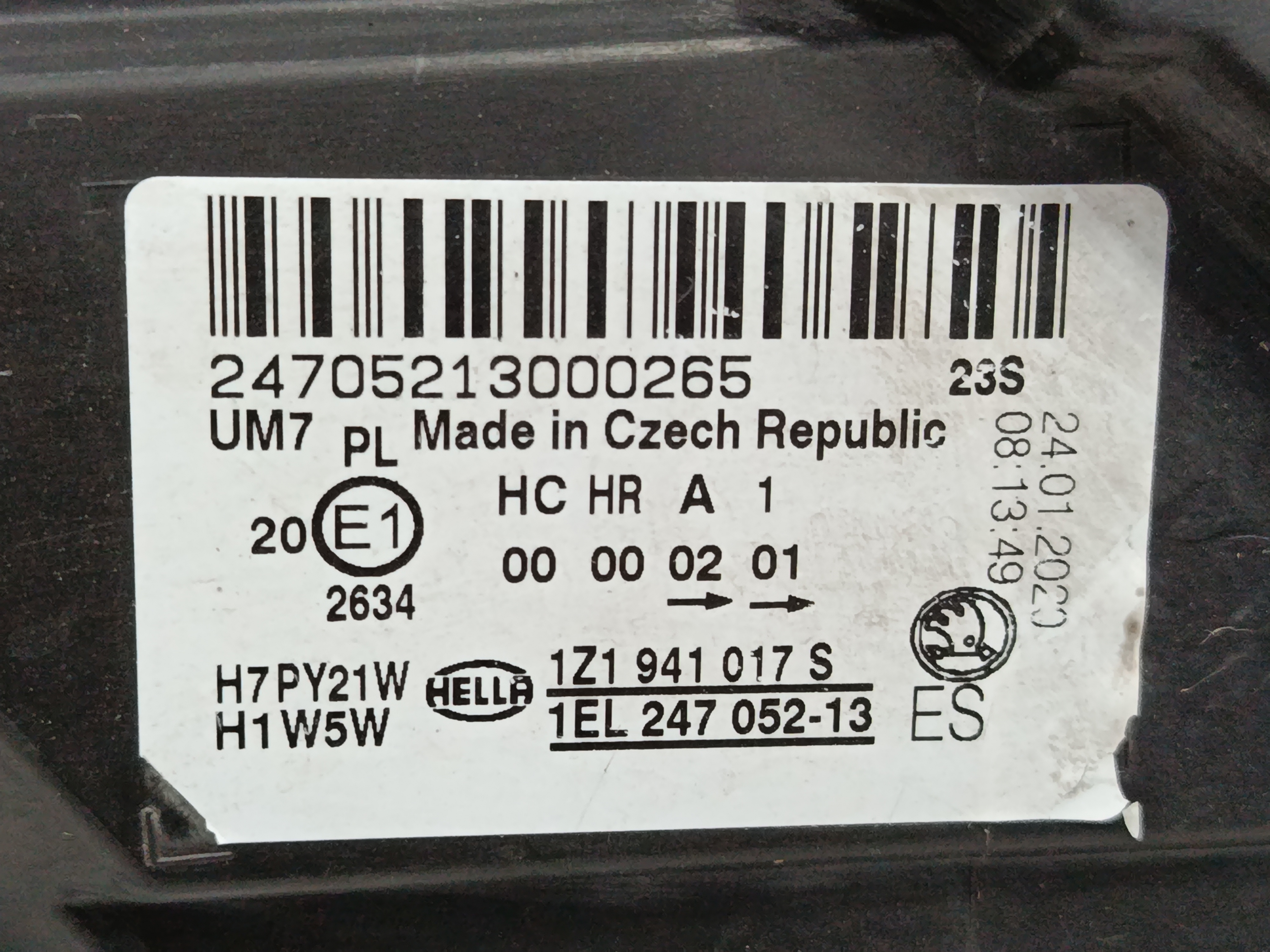 FARO IZQUIERDO SKODA OCTAVIA BERLINA (1Z3) Active