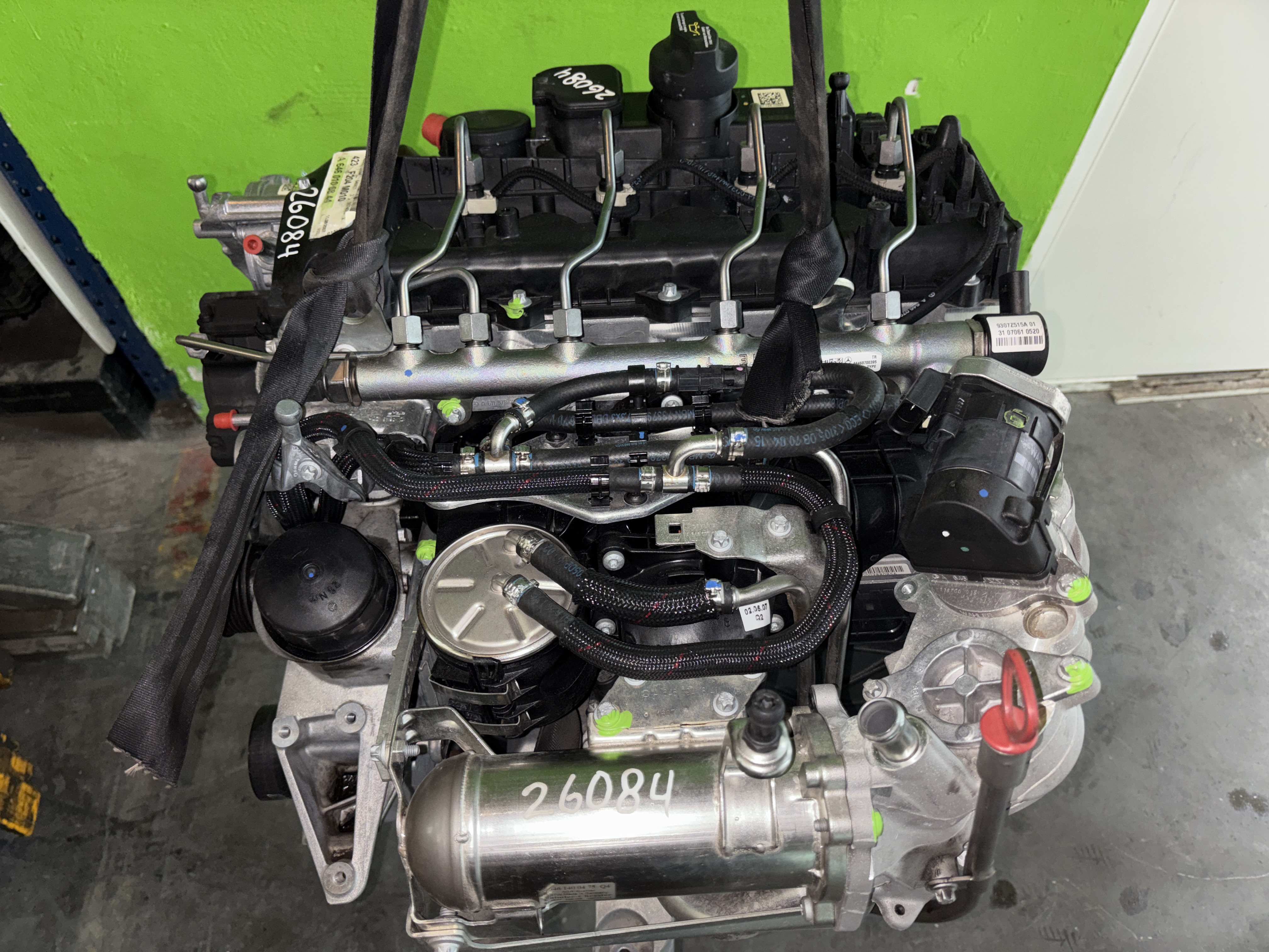 MOTOR COMPLETO MERCEDES CLASE C (W204) BERLINA 2.1 CDI CAT