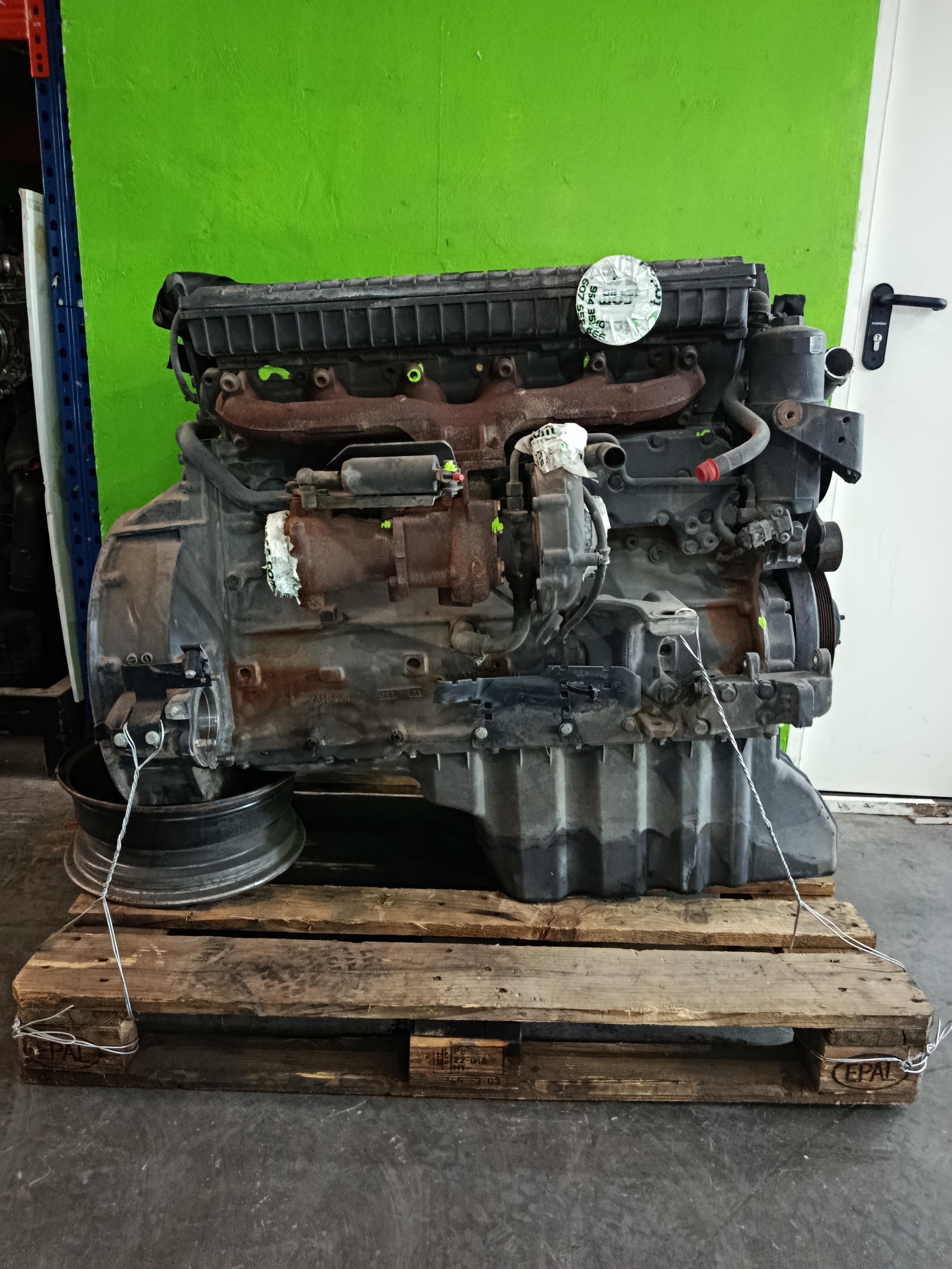 MOTOR COMPLETO MERCEDES-BENZ ATEGO 2-EJES 18 T /BM 950/2/4 *
