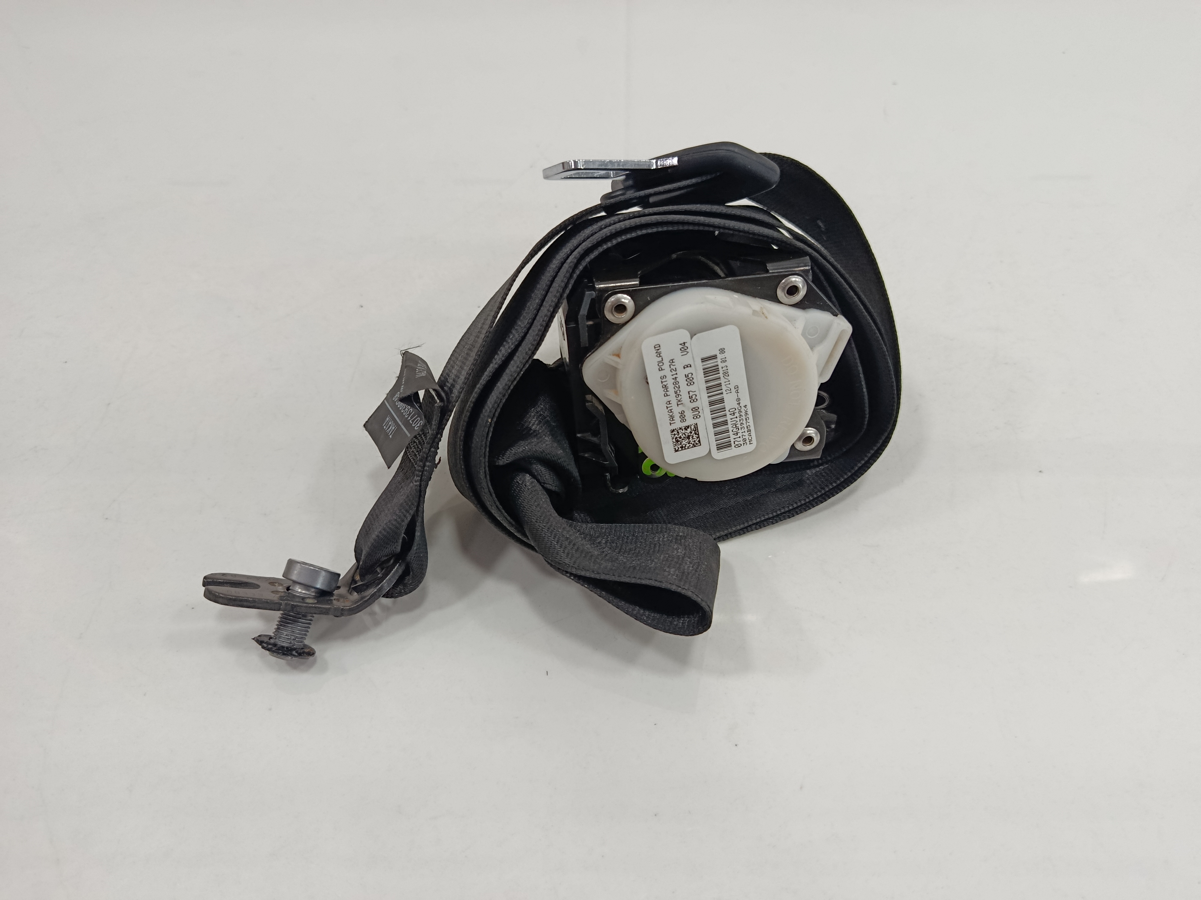 CINTURON SEGURIDAD TRASERO IZQUIERDO AUDI Q3 (8U) 2.0 TDI (103kW) Advance