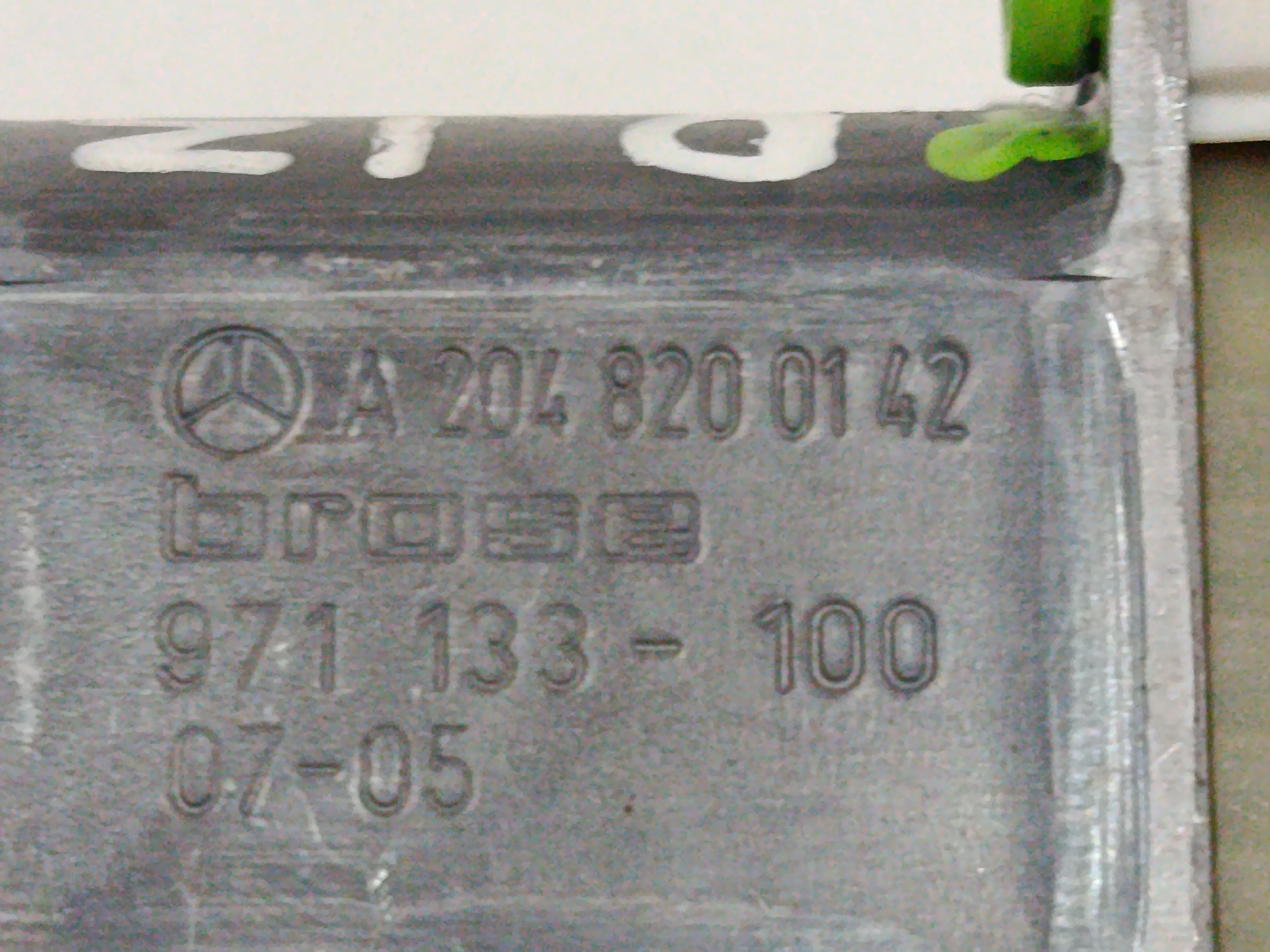 MOTOR ELEVALUNAS DELANTERO IZQUIERDO MERCEDES CLASE C (W204) BERLINA 2.1 CDI CAT