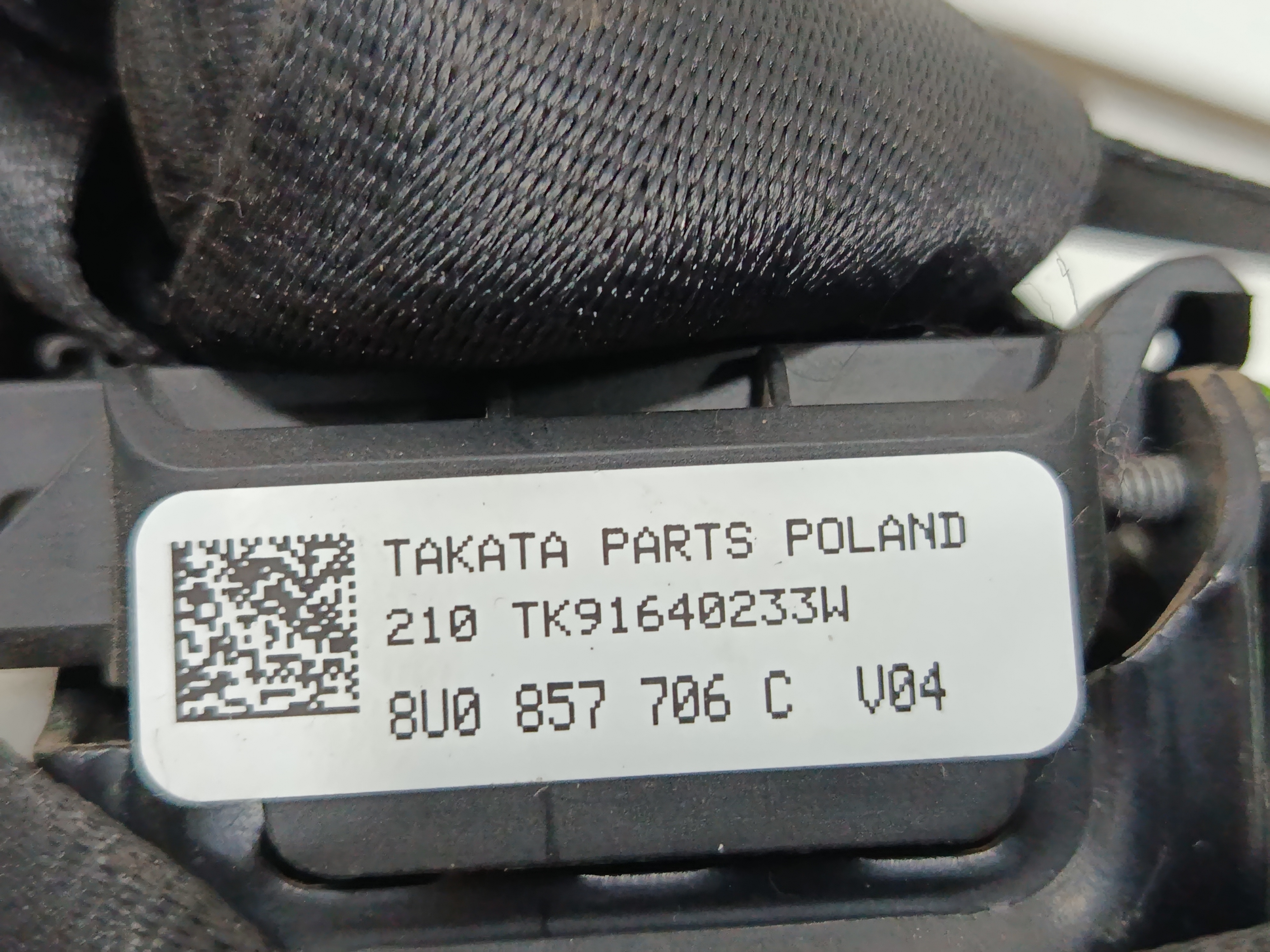 KIT AIRBAG AUDI Q3 (8U) 2.0 TDI (103kW) Advance
