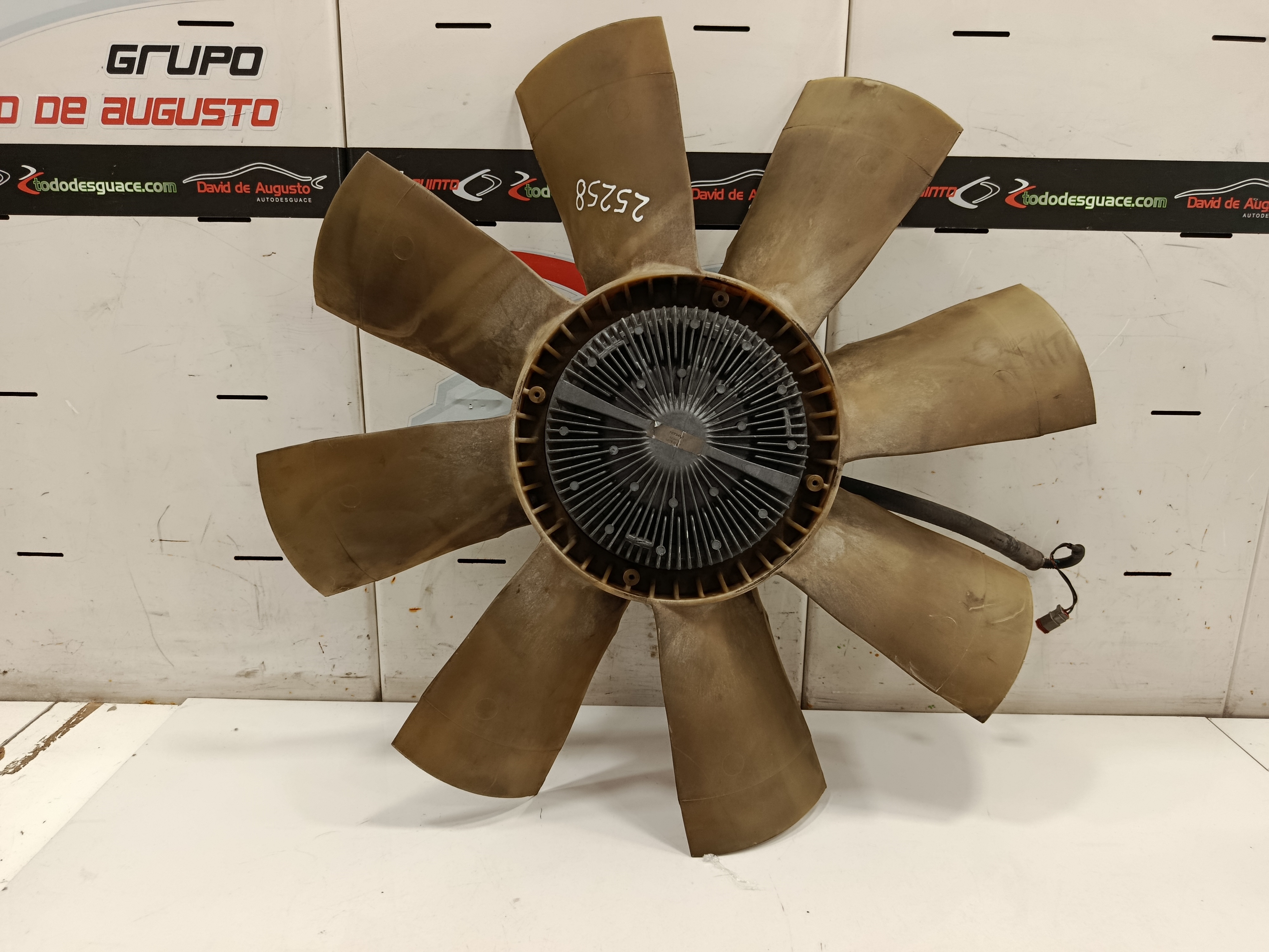 VENTILADOR VISCOSO MOTOR SCANIA SERIE P/G/R (C-CLASE) Fg  340  (4X2) Corto CP 13 / 14 B