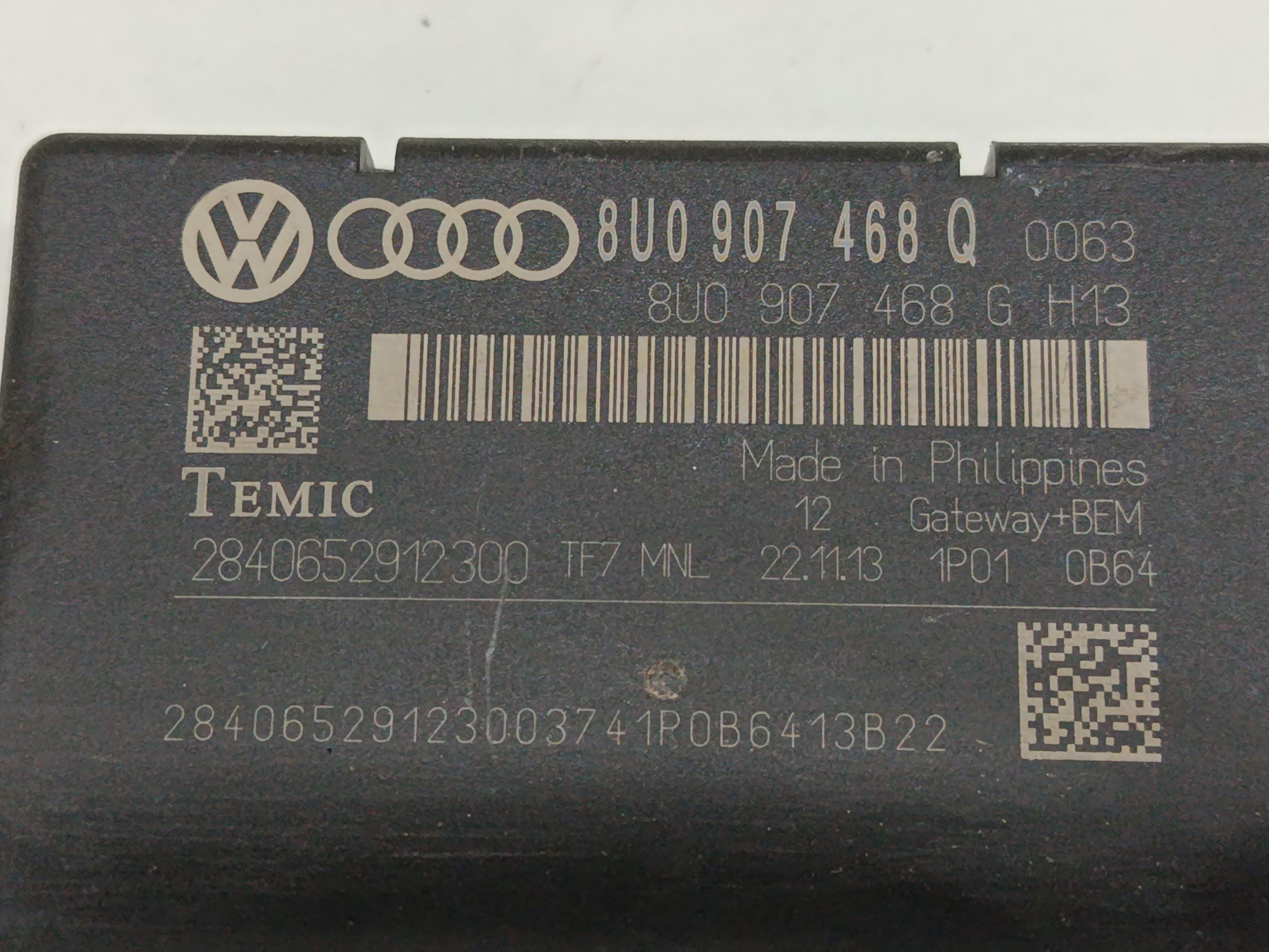 MODULO ELECTRONICO AUDI Q3 (8U) 2.0 TDI (103kW) Advance