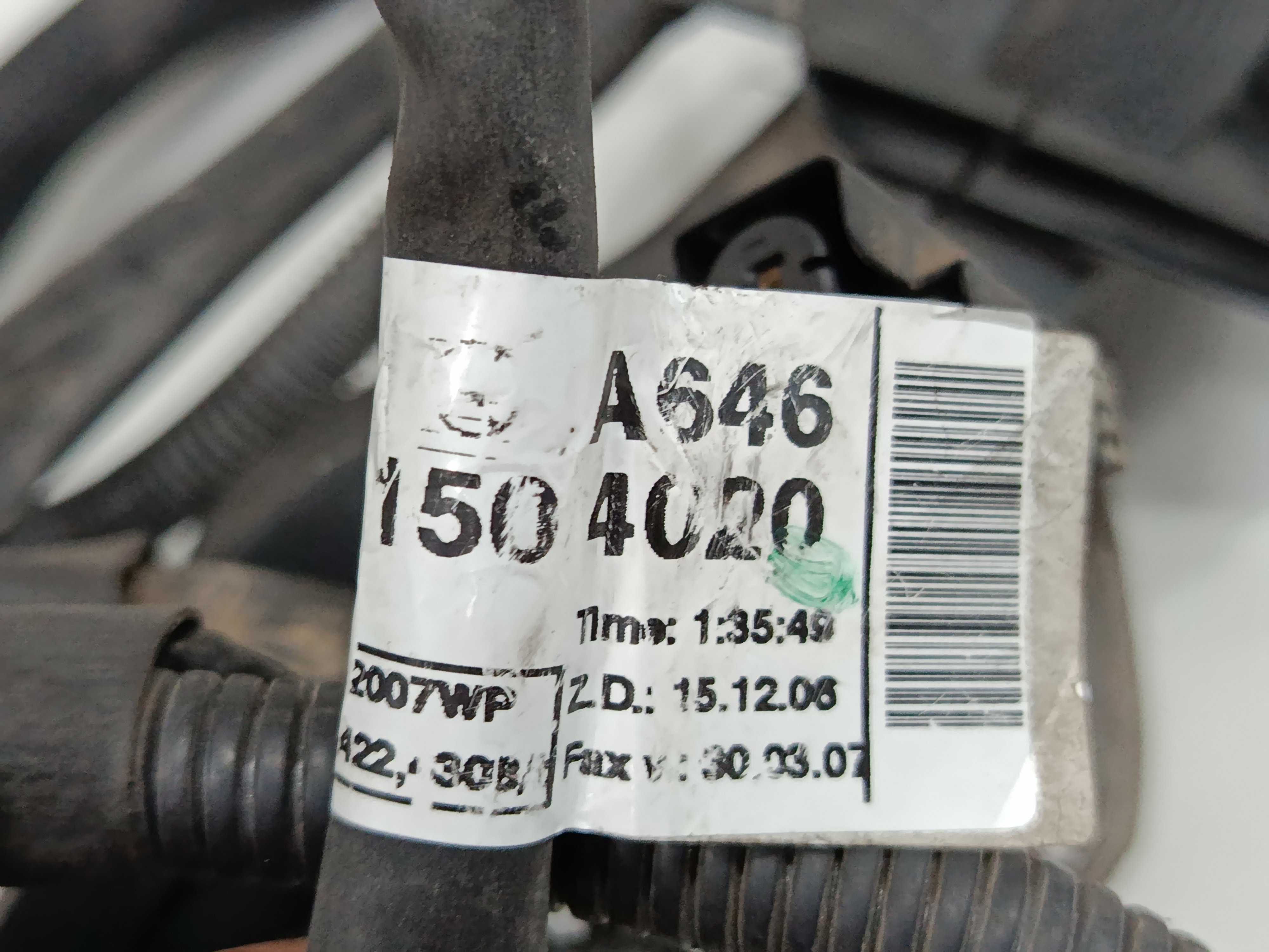 INSTALACION ELECTRICA MERCEDES CLASE C (W204) BERLINA 2.1 CDI CAT