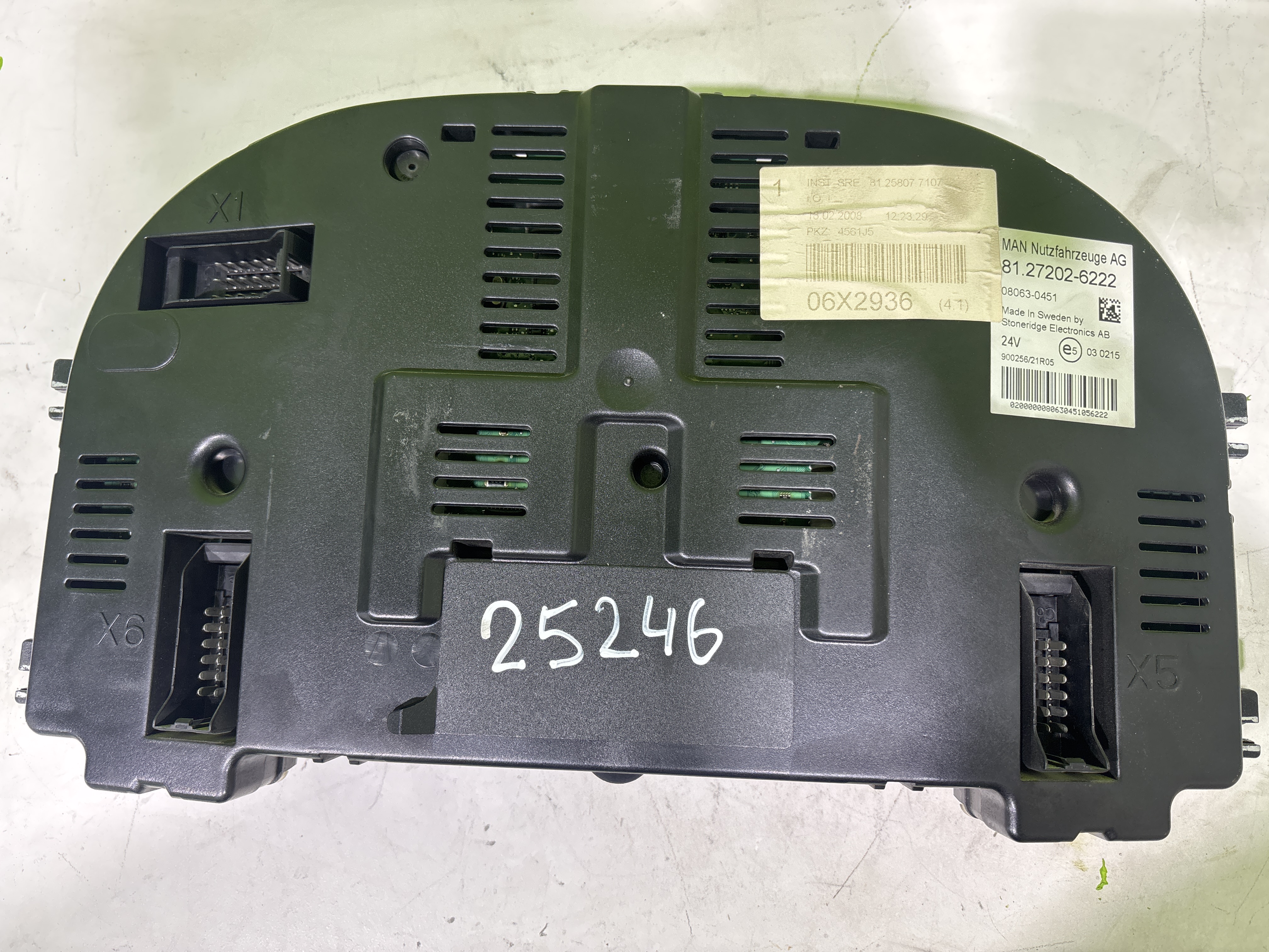 CUADRO INSTRUMENTOS MAN TGX 18.XXX FG /   4x2   BL XL