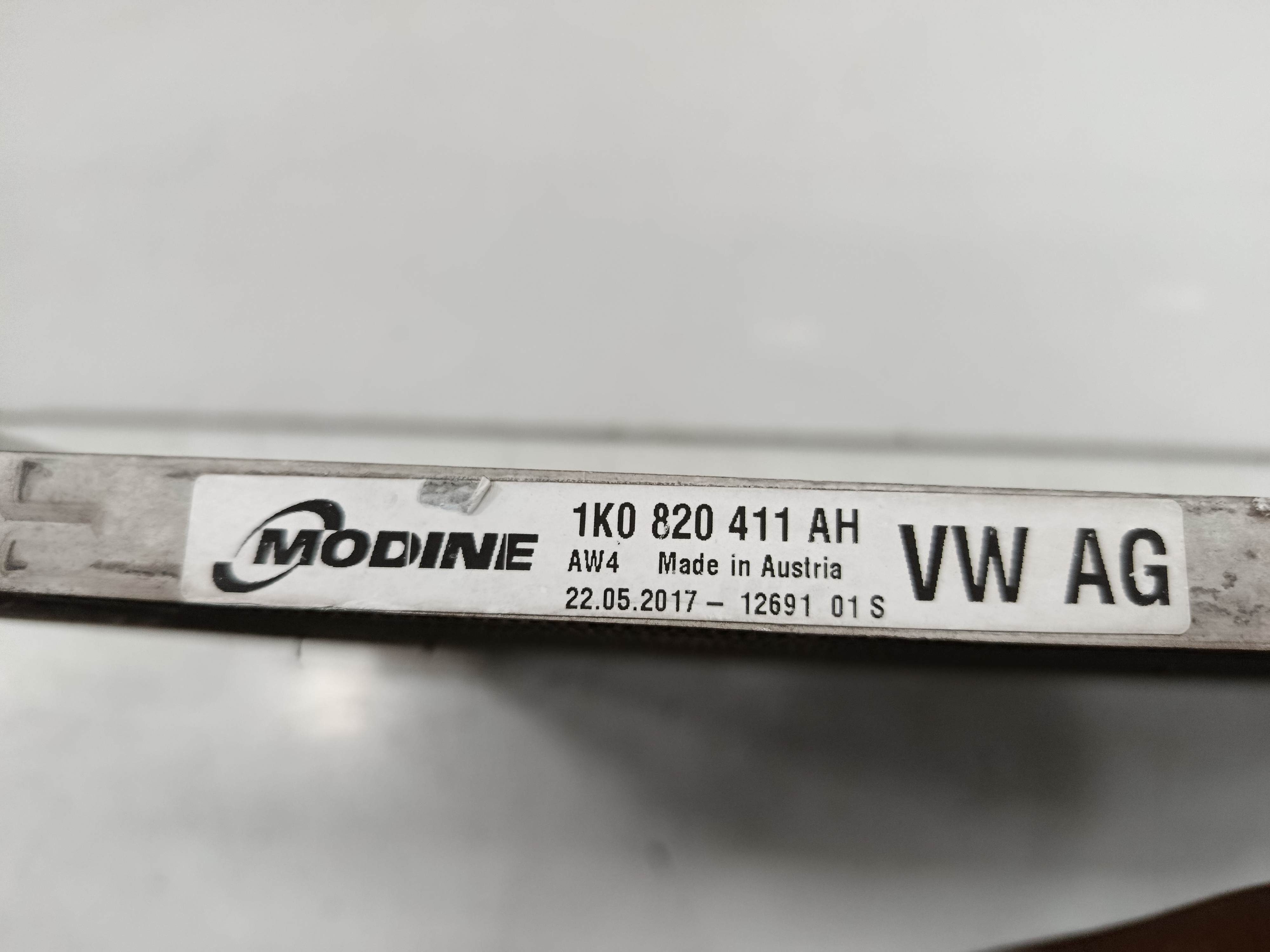 CONDENSADOR / RADIADOR  AIRE ACONDICIONADO SKODA OCTAVIA BERLINA (1Z3) Active