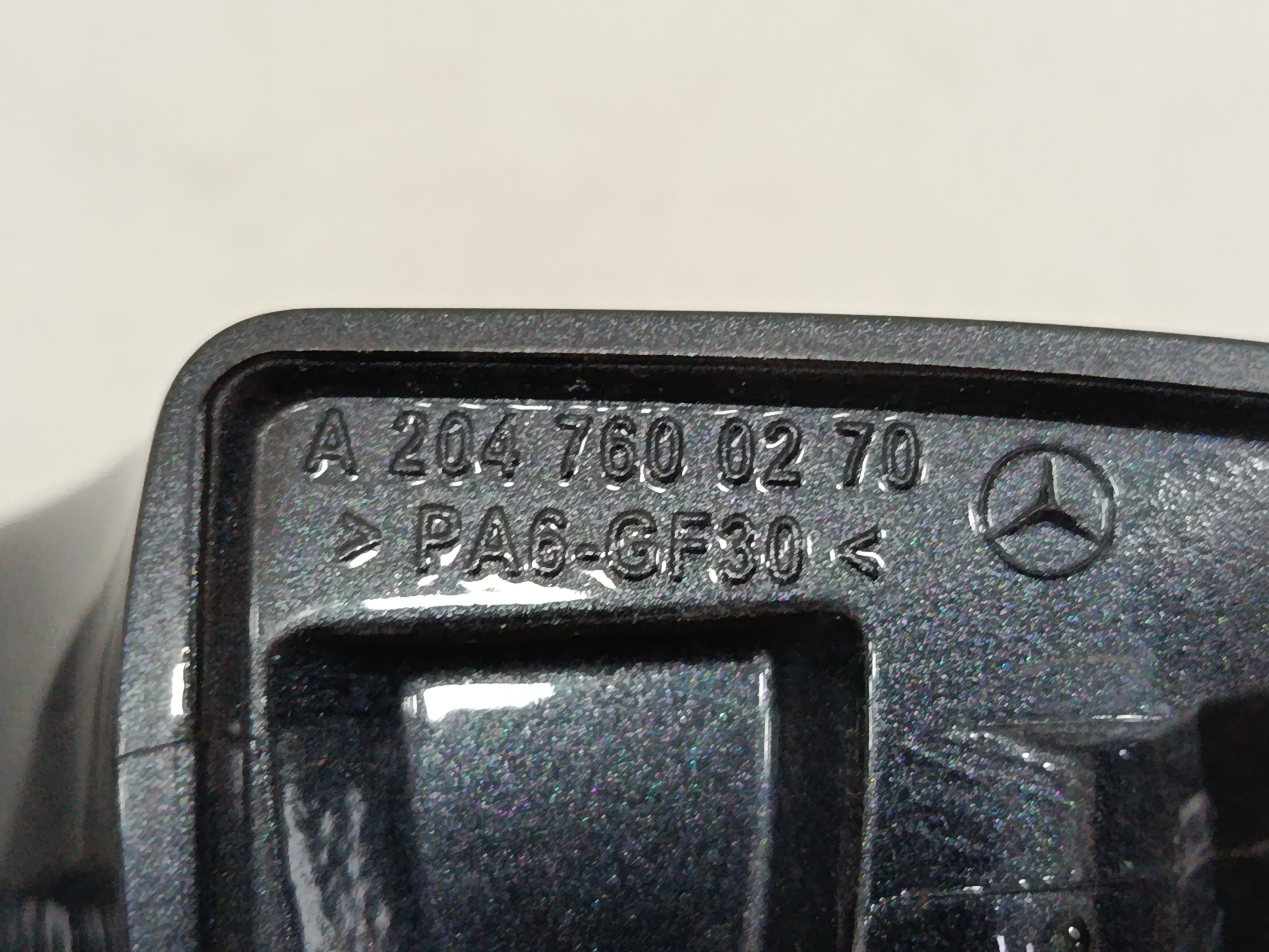 MANETA EXTERIOR TRASERA DERECHA MERCEDES CLASE C (W204) BERLINA 2.1 CDI CAT