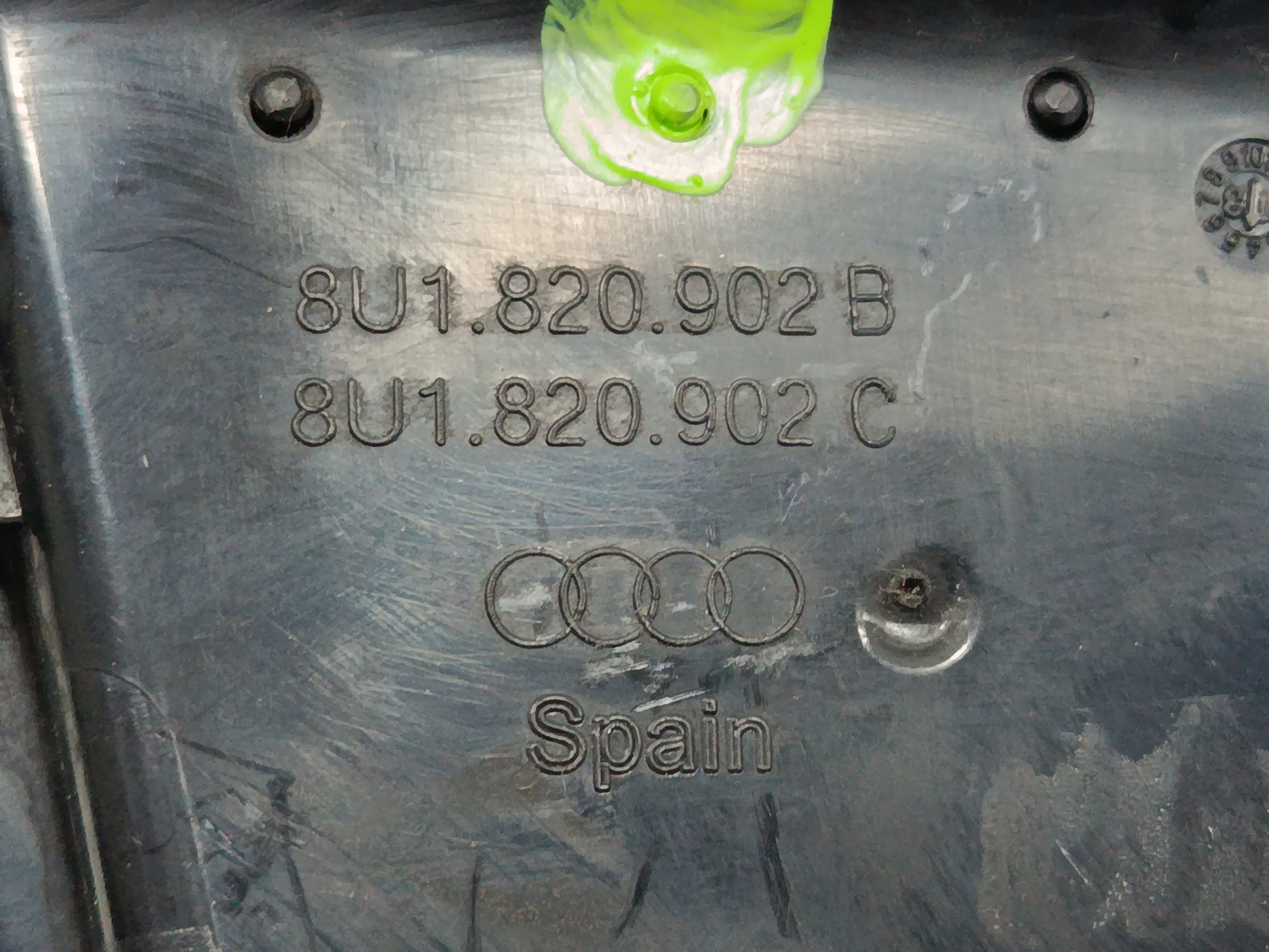 AIREADOR DERECHO AUDI Q3 (8U) 2.0 TDI (103kW) Advance