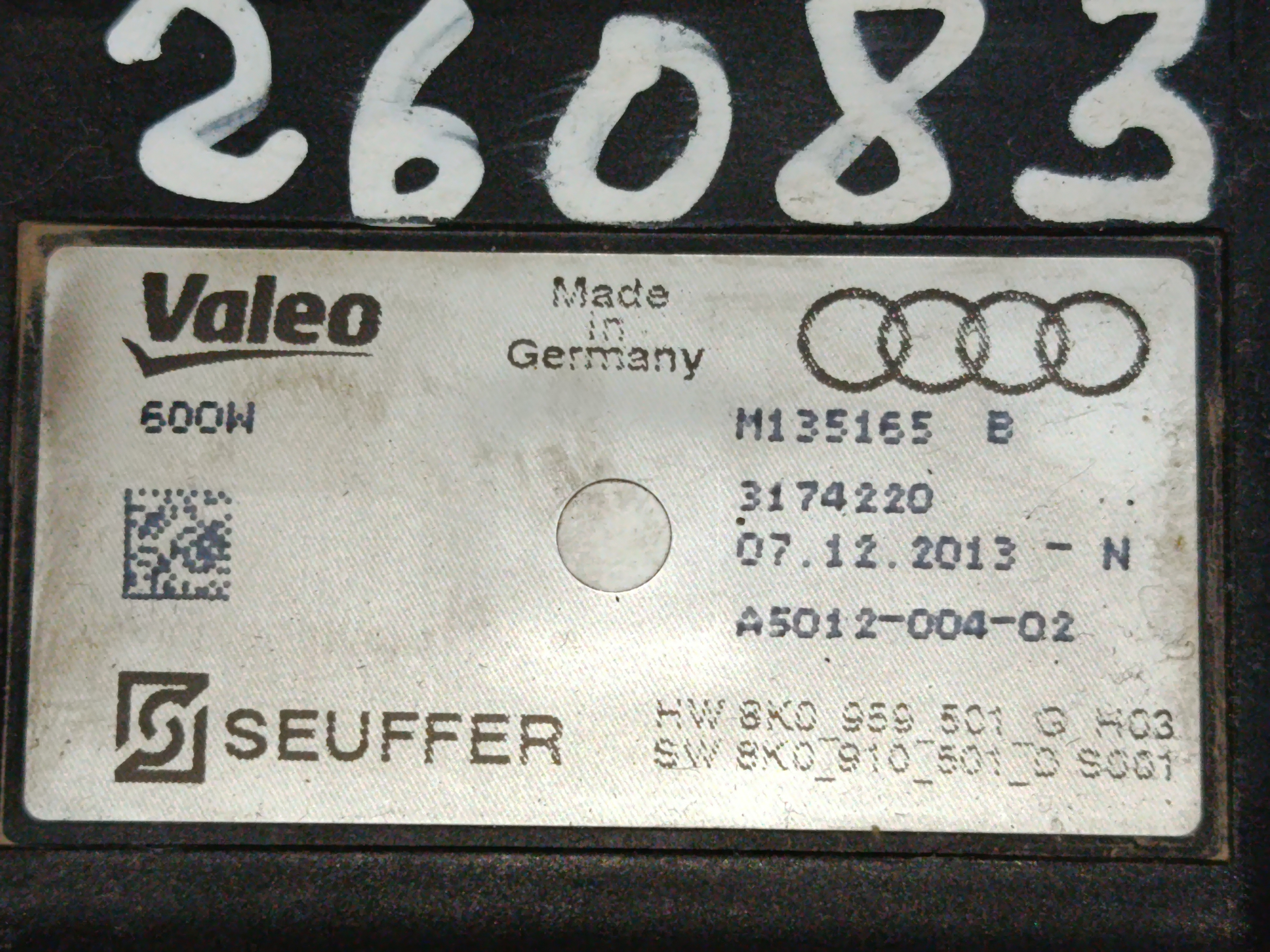 MODULO ELECTROVENTILADORES AUDI Q3 (8U) 2.0 TDI (103kW) Advance