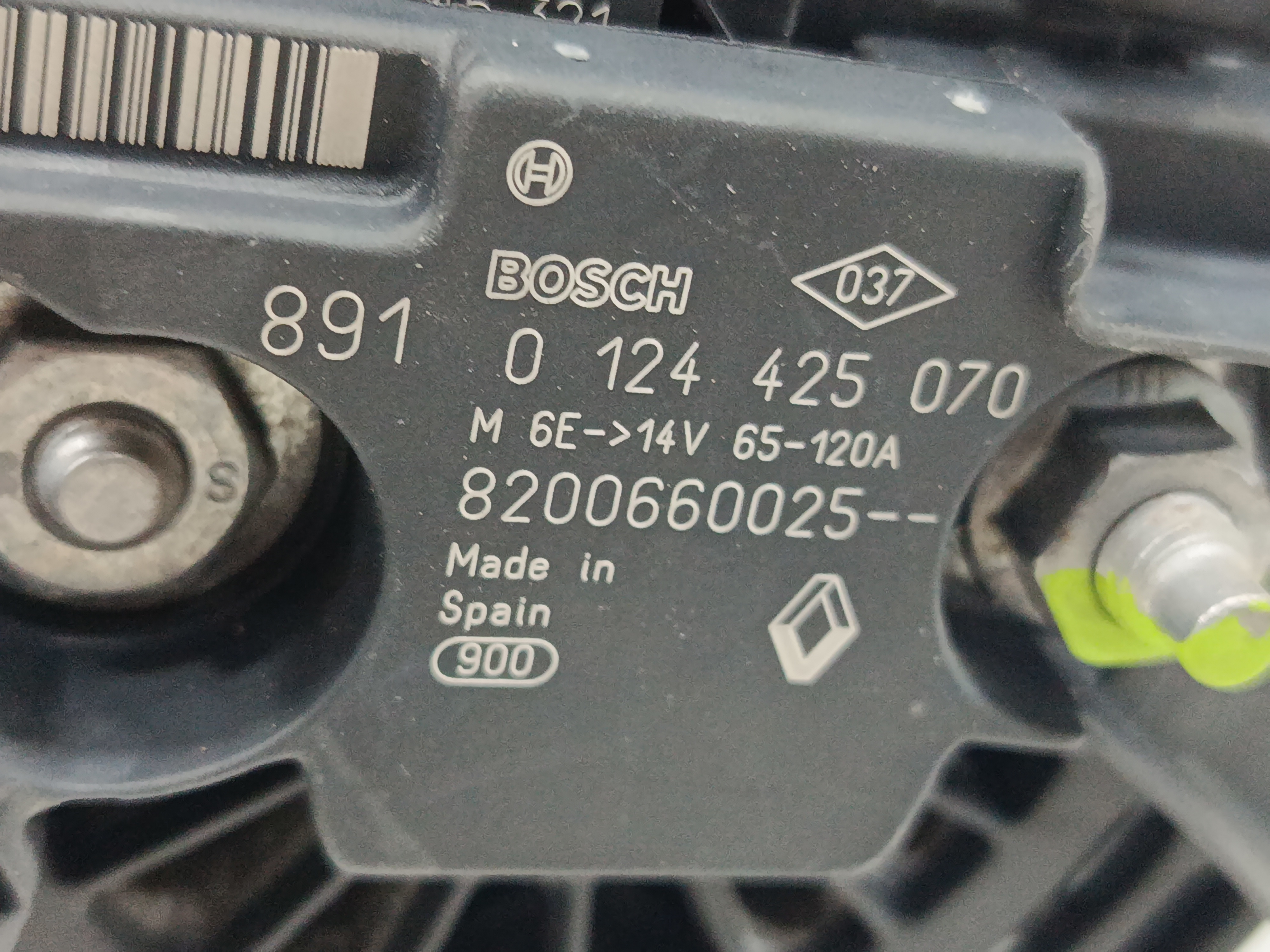 ALTERNADOR RENAULT MEGANE III COUPE Dynamique   |   11.08 - 12.12