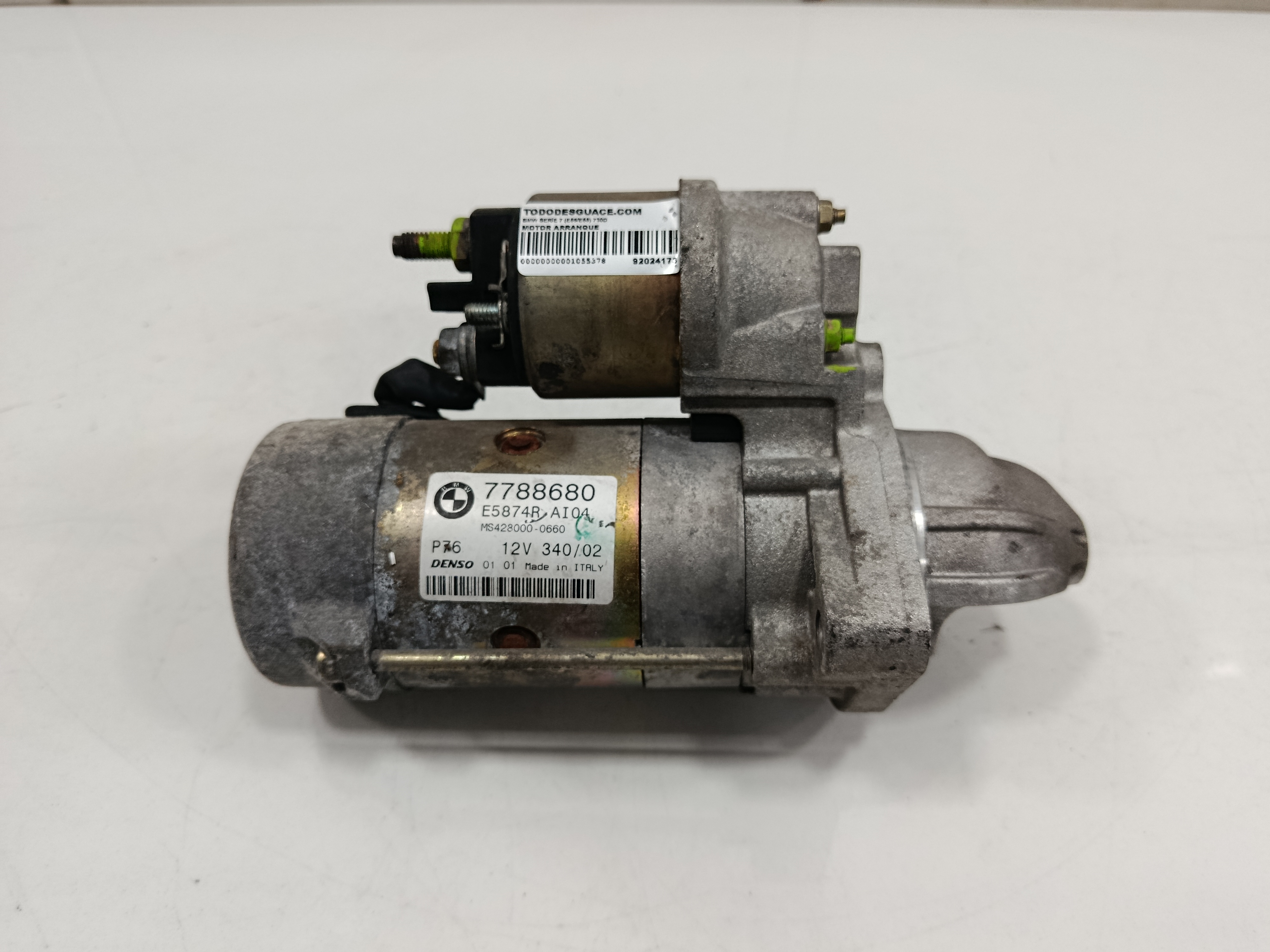 MOTOR ARRANQUE BMW SERIE 7 (E65/E66) 730d