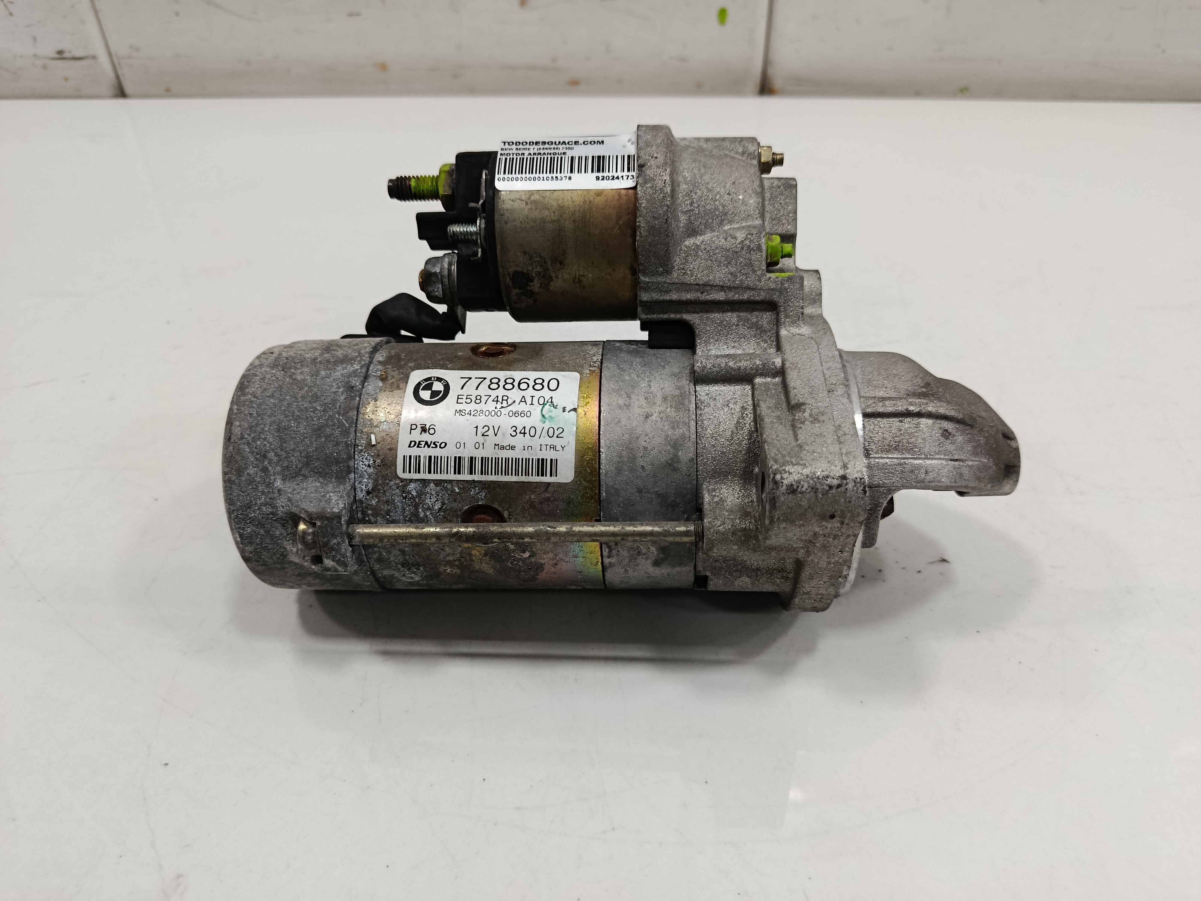 MOTOR ARRANQUE BMW SERIE 7 (E65/E66) 730d