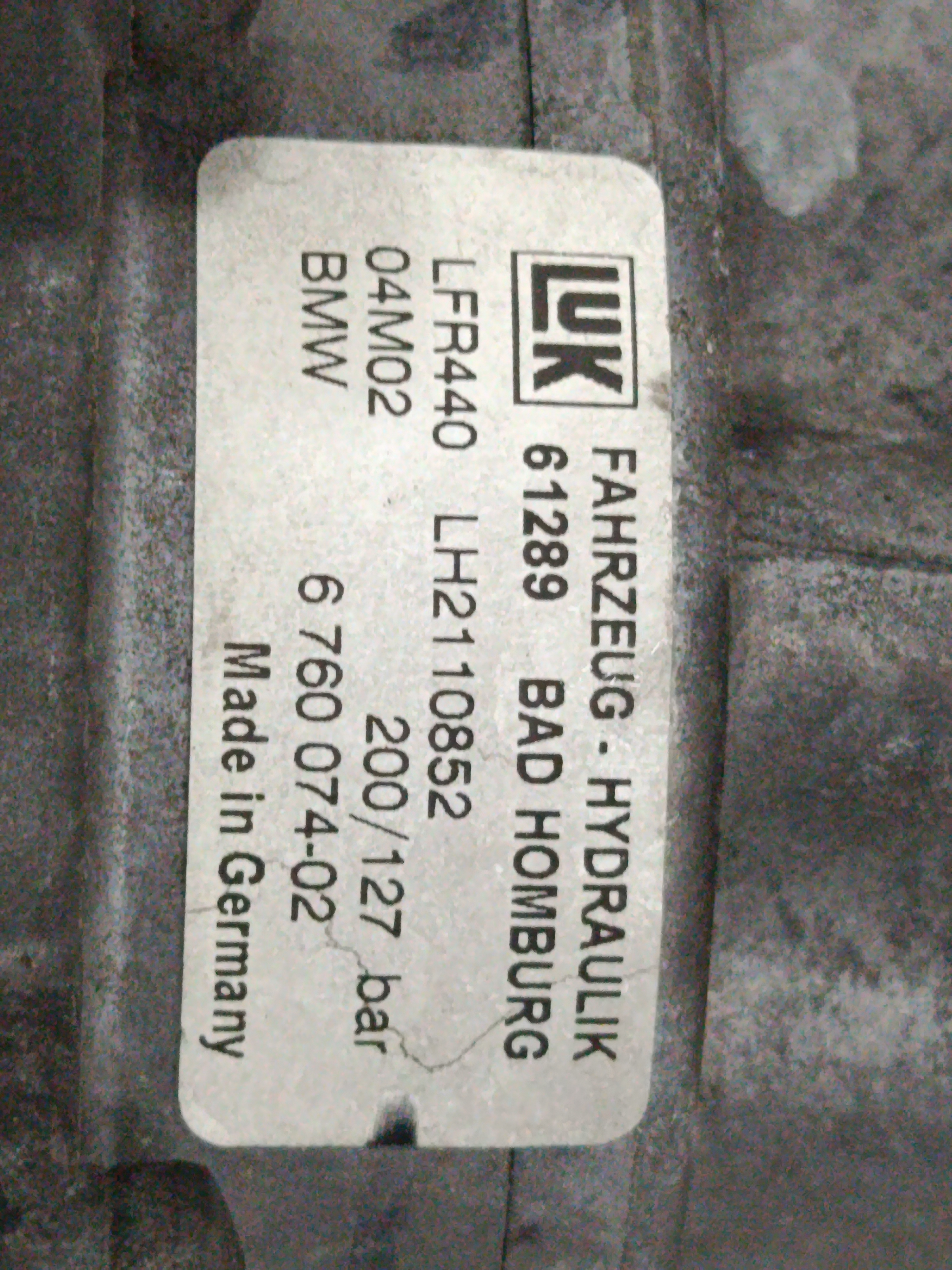 BOMBA DIRECCION BMW SERIE 7 (E65/E66) 730d