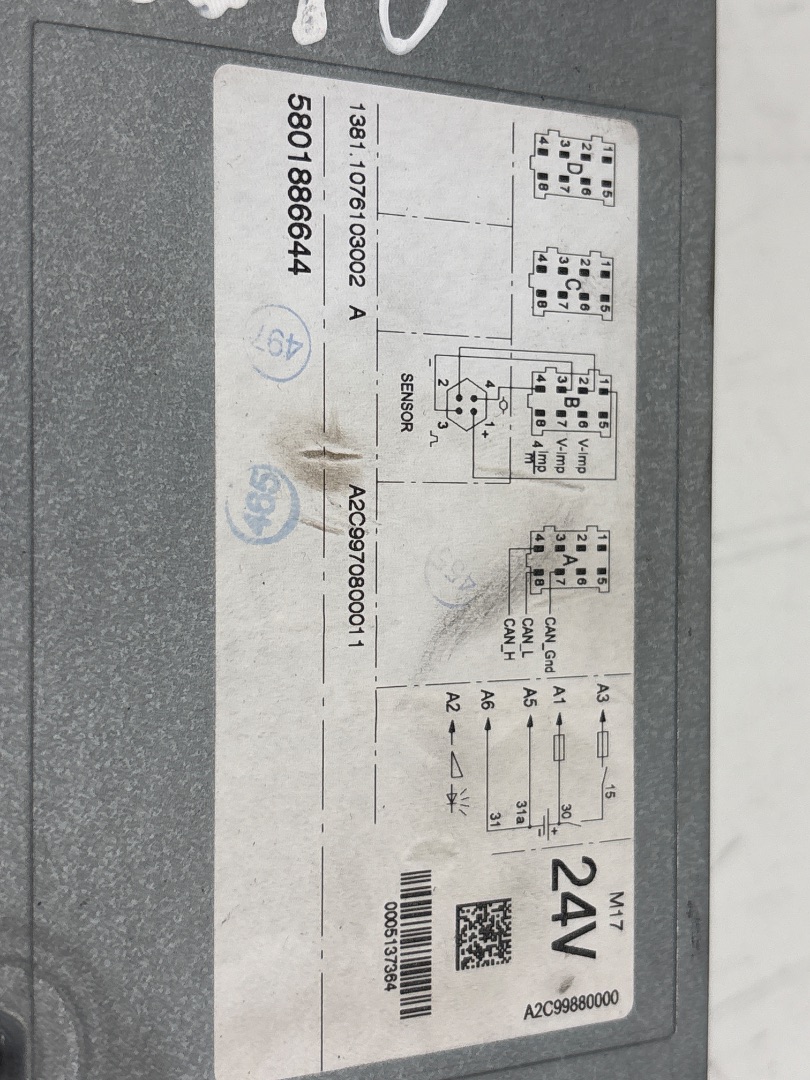 TACOGRAFO IVECO EUROCARGO Volquete 120 E 4x2 Cabina doble
