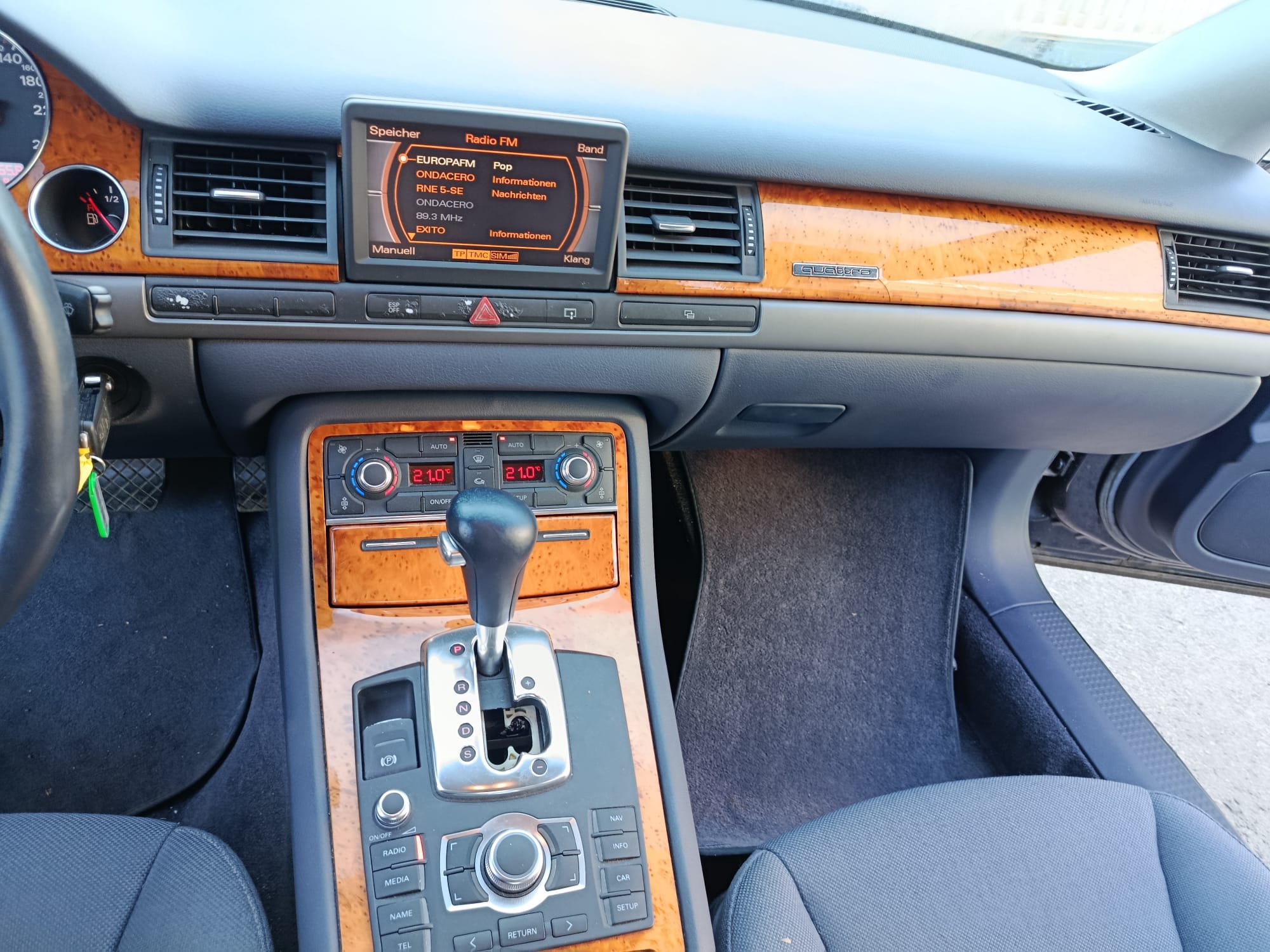 AUDI A8 (4E2) 3.7 Quattro Motor 3,7 Ltr. - 206 kW V8 40V CAT (BFL)